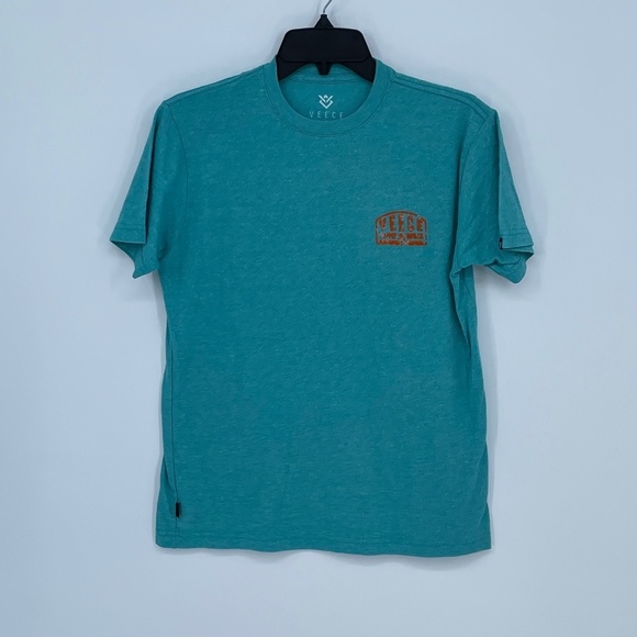 VEECE Octane Ocean Teal Short Sleeve T-Shirt - Picture 1 of 5